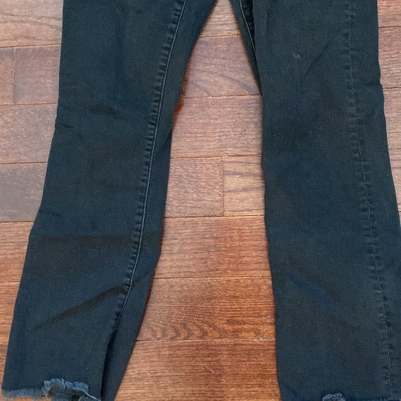 Loft black flare crop jeans - Picture 3 of 4